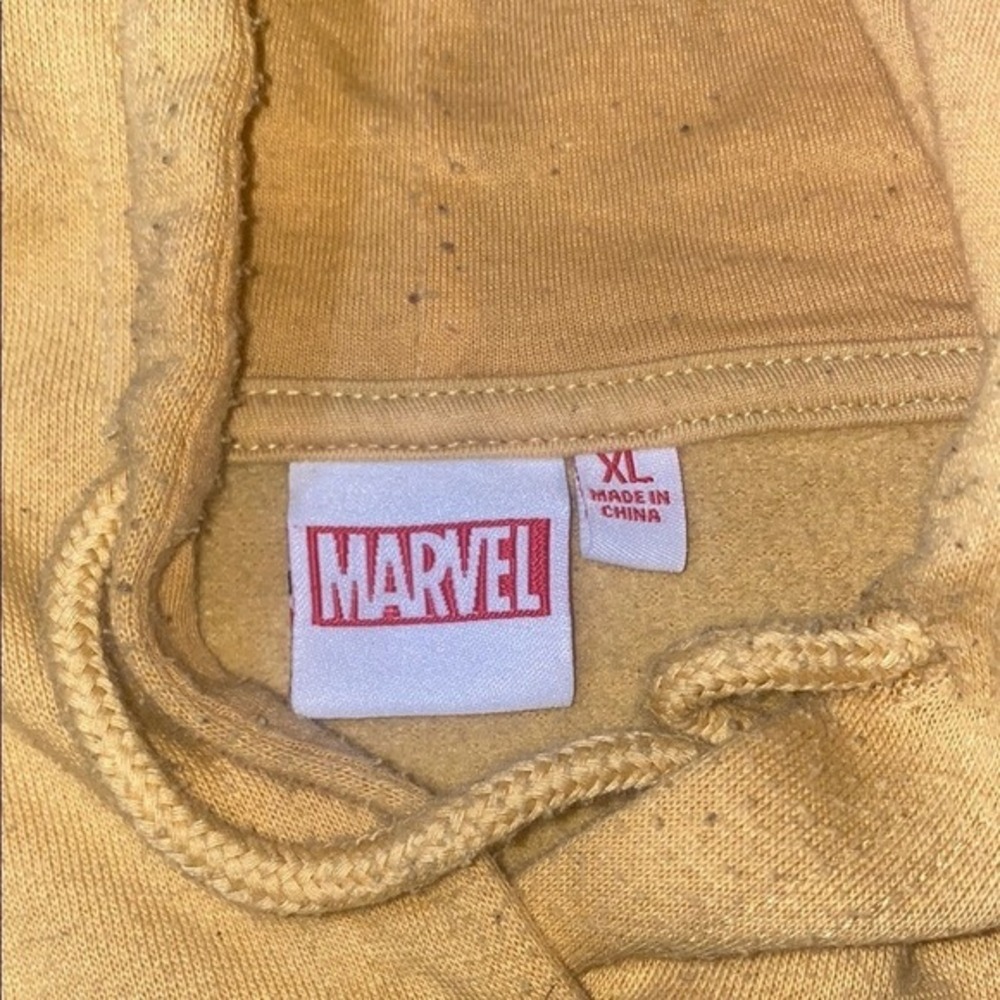 Marvel Avengers Graphic‎ Hoodie Yellow XL Men's Pullover